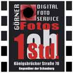 Werbeschild Foto Goerner Dresden